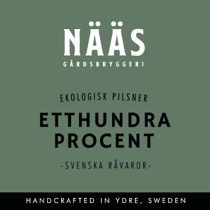 NÄÄS gårdsbryggeri Etthundraprocent